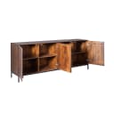 Sideboard Madison Braun Mangoholz 210 cm - Starfurn