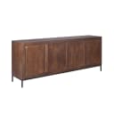 Sideboard Madison Braun Mangoholz 210 cm - Starfurn