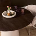 Runder Esstisch Madison, braunes Mangoholz, 150 cm - Starfurn