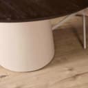 Runder Esstisch Madison, braunes Mangoholz, 150 cm - Starfurn