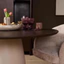 Runder Esstisch Madison, braunes Mangoholz, 150 cm - Starfurn