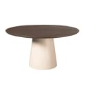 Runder Esstisch Madison, braunes Mangoholz, 150 cm - Starfurn