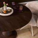 Runder Esstisch Lima, braunes Mangoholz, 130 cm - Starfurn