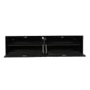 TV-Hängeelement Madison Schwarz | 120 cm - Starfurn