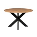 Runder Esstisch Madison Natur-Mangoholz 110 cm - Starfurn