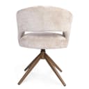 Esszimmerstuhl Demi | Beige | Beine Bronze | Mit Armlehnen - Starfurn