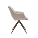 Drehbarer Esszimmerstuhl Daisy Beige - Starfurn