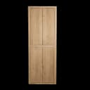 Tenna Aufbewahrungsschrank natur 80 cm - Tower Living