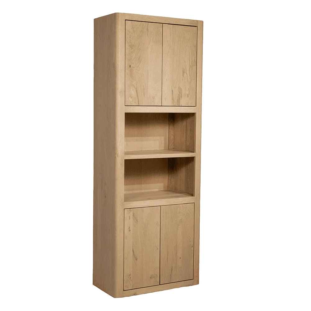 Tenna Aufbewahrungsschrank natur 80 cm - Tower Living
