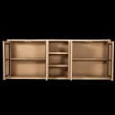 Tenna Sideboard natur 220 cm - Tower Living