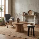 Asti Beistelltisch rund braun 60 cm - Tower Living