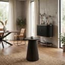 Asti Beistelltisch rund olivbraun 40 cm - Tower Living