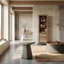 Asti Beistelltisch quadratisch olivbraun 40 cm - Tower Living