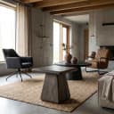 Asti Beistelltisch quadratisch olivbraun 60 cm - Tower Living