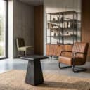 Asti Beistelltisch quadratisch schwarz 40 cm - Tower Living