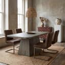 Asti Esstisch olivbraun 220 cm - Tower Living