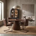 Asti Esstisch rund braun 150 cm - Tower Living