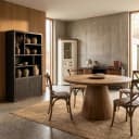 Asti Esstisch rund natur 130 cm - Tower Living