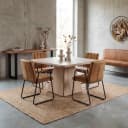 Asti Esstisch quadratisch natur 130 cm - Tower Living