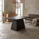 Asti Esstisch schwarz 180 cm - Tower Living