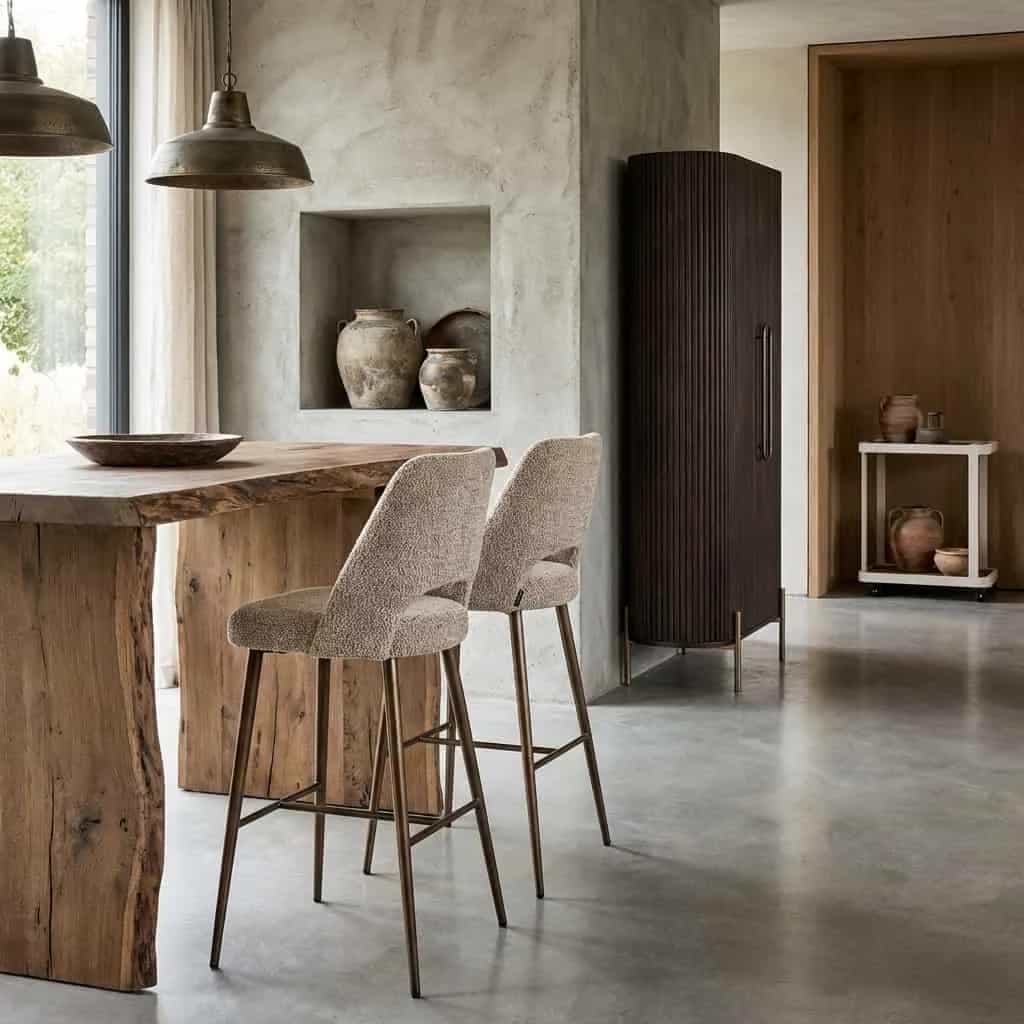 Barhocker Delphine lovely nature feuerhemmend