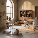 Wandschrank Brix Jill Burgundy 90 cm - Livingfurn