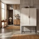 Carini Aufbewahrungsschrank cremefarben 110 cm - Tower Living
