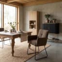 Dante Sessel - Stoff Teddy MJ87 Dunkelbraun - Tower Living