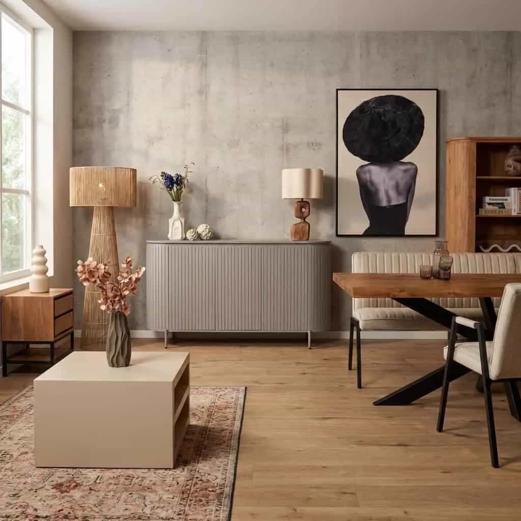 Sideboard Solana | 165 cm | Taupe