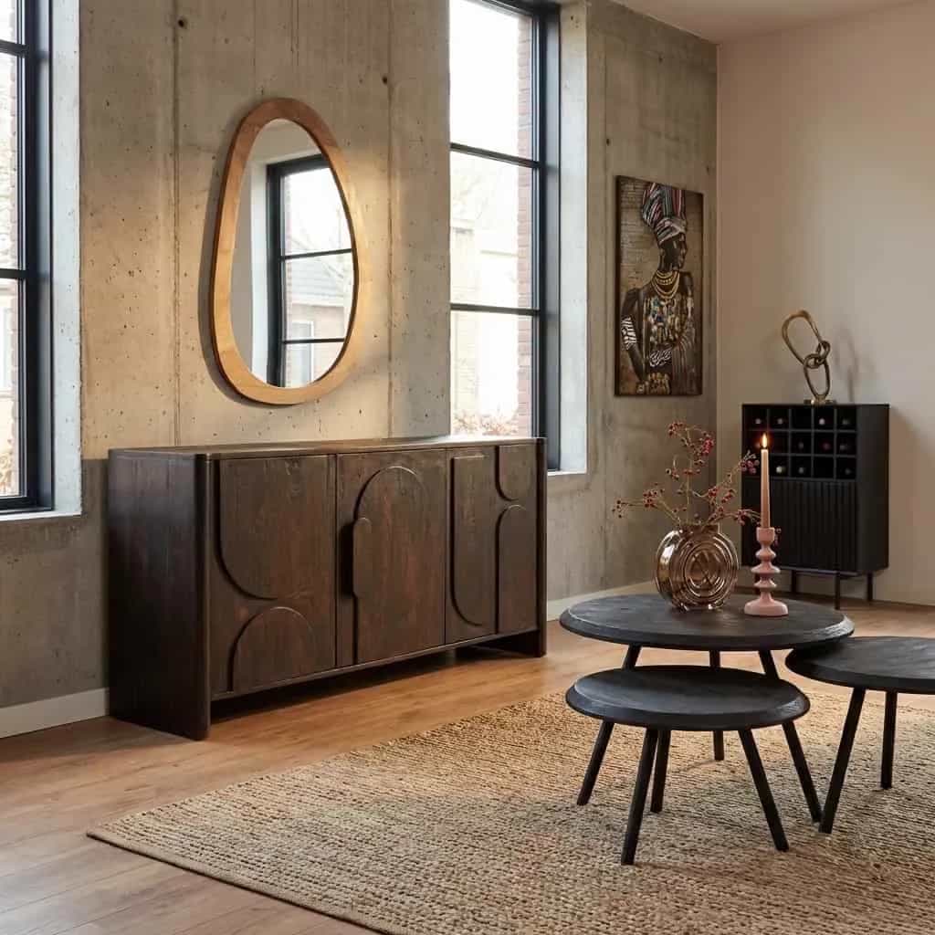 Sideboard Zana Braun 160 cm