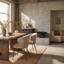 Esszimmerstuhl Xandra Desert Fusion, feuerhemmend - Richmond Interiors