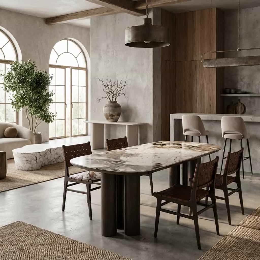 Langford braun 230 Esstisch