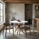 Esstisch Maisy weiß 114Ø - Richmond Interiors