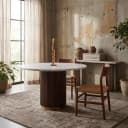 Esstisch Mayfield braun 120Ø - Richmond Interiors