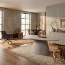 Esstisch Solana | 240 cm | Oval | Taupe - Starfurn