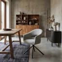 Esszimmerstuhl Linn Taupe - Livingfurn