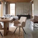 Livo Sessel - Stoff Ascot 12 Beige (drehbar) - Tower Living