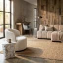 Lounge-Sessel Jackie lovely cream drehbar für Kinder - Richmond Interiors