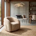 Lounge-Sessel Lenny Yakety Sand Drehstuhl für Kinder - Richmond Interiors