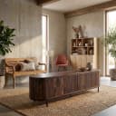 TV-Möbel Noor Walnuss 210 cm - Livingfurn
