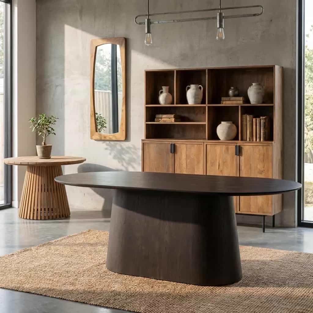 Esstisch Novero Espresso 200 cm