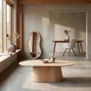 Couchtisch Novero, oval, 120 cm - Livingfurn