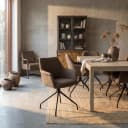 Ortana Sessel - Alpin dunkelbraun 18 (drehbar) - Tower Living