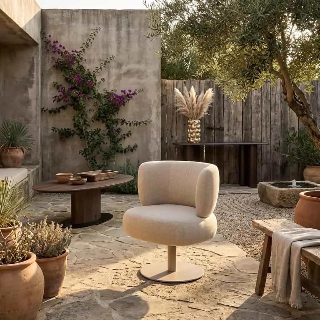 Outdoor Mason beige alpin drehbar