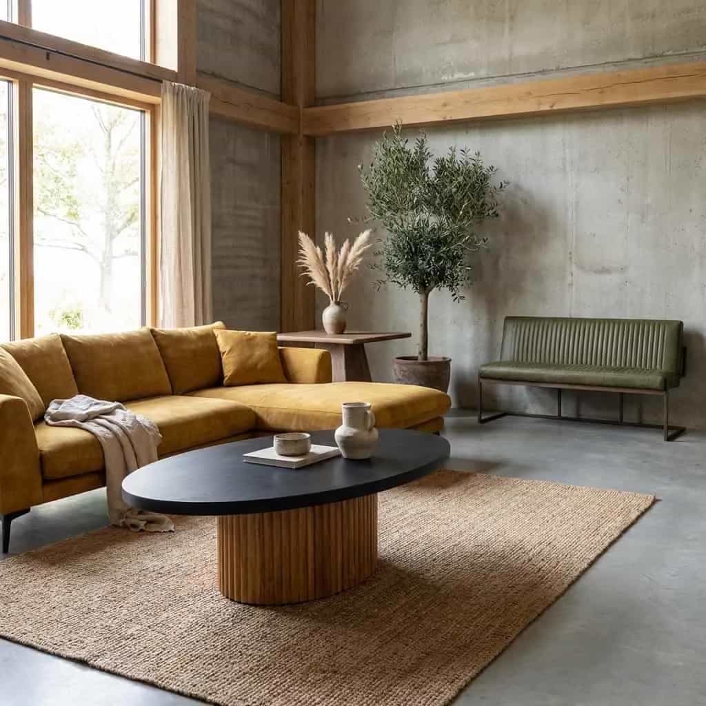 Palazzo Couchtisch oval 130 cm