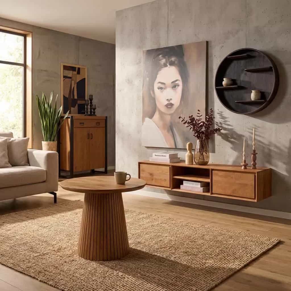 Couchtisch | Solana | 50 cm | Natur