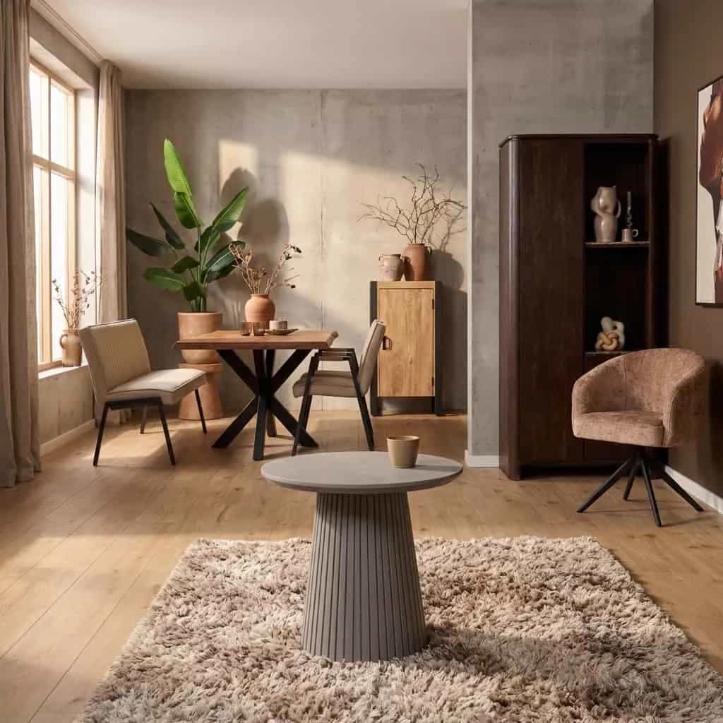 Couchtisch Solana | 50 cm | Taupe