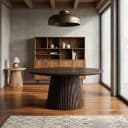 Couchtisch Salvator Walnuss 80 cm - Livingfurn