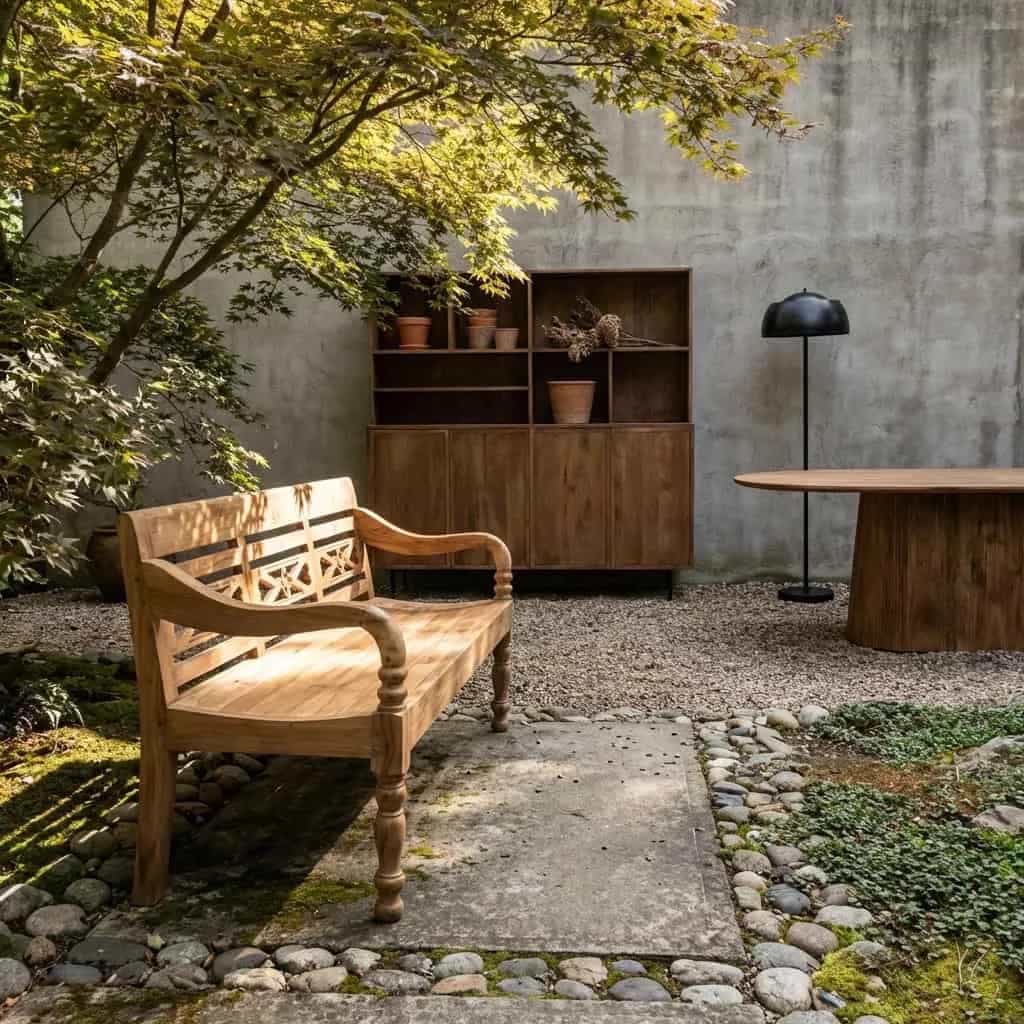 Gartenbank Station Kasar 150 cm