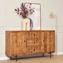 Sideboard Brandy Natur-Mangoholz 160 cm - Starfurn